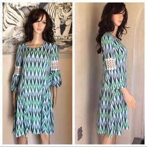 NWT Ny Collection multicolored Women’s drees Sz PS